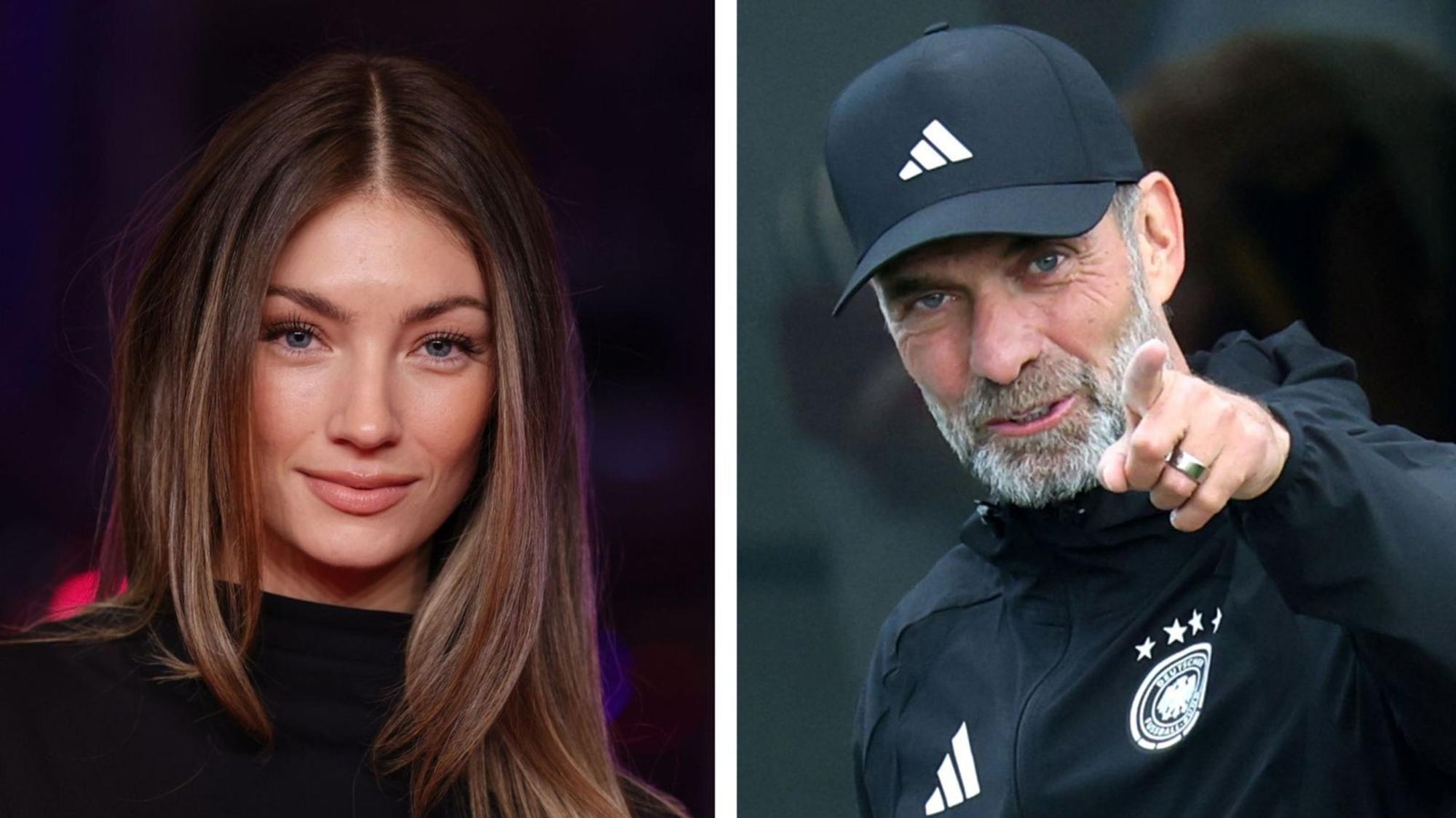 Ein Victoria's-Secret-Casting und das Vorspielen bei der deutschen Nationalmannschaft unter Jürgen Klopp? Für Model Lorena Rae gar kein so großer Unterschied. (Bild: Getty Images / Matzka / Hassenstein (Collage))