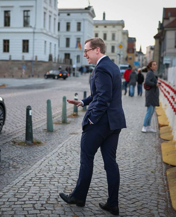 Philipp Amthor (CDU) in Schwerin: Über die ZDF-Doku „Inside CDU“ wird heftig diskutiert, auch über Amthor selbst.