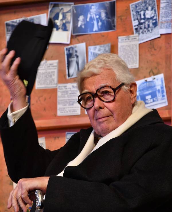 Peter Weck bei einem Theaterauftritt 2019.
