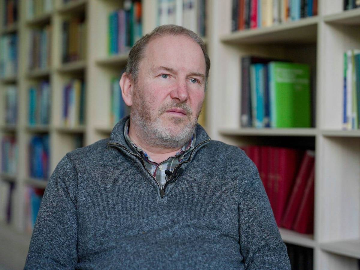 Professor Stefan Schlatt, Universität Münster, forscht an Affen und Mäusen zur männlichen Zeugungsfähigkeit. Als einziger Wissenschaftler war er bereit, vor der Kamera über seine Erfahrungen mit Tierversuchen zu sprechen. (Bild: ZDF/Manfred Karremann)