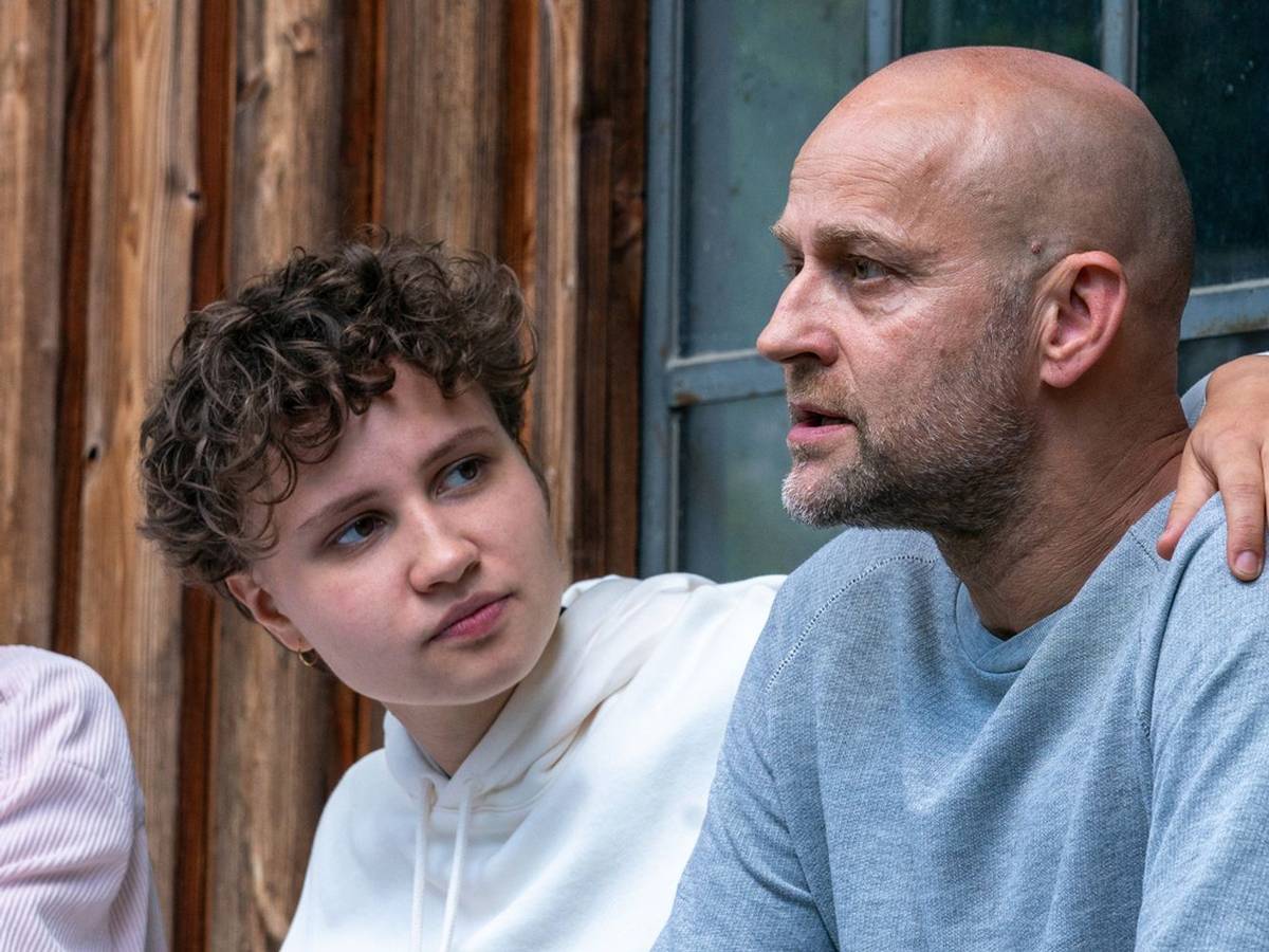 Luna Jordan spielte in „Jenseits der Spree“ die Serien-Tochter von Hauptdarsteller Jürgen Vogel. (Bild: ZDF/Oliver Feist)