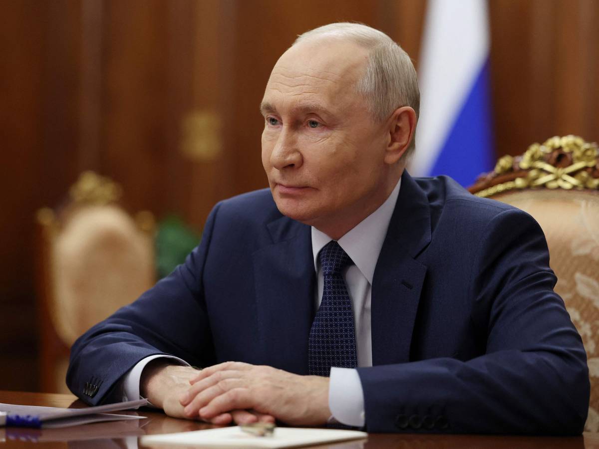 Russlands Präsident Wladimir Putin am 28. September im Kreml in Moskau.