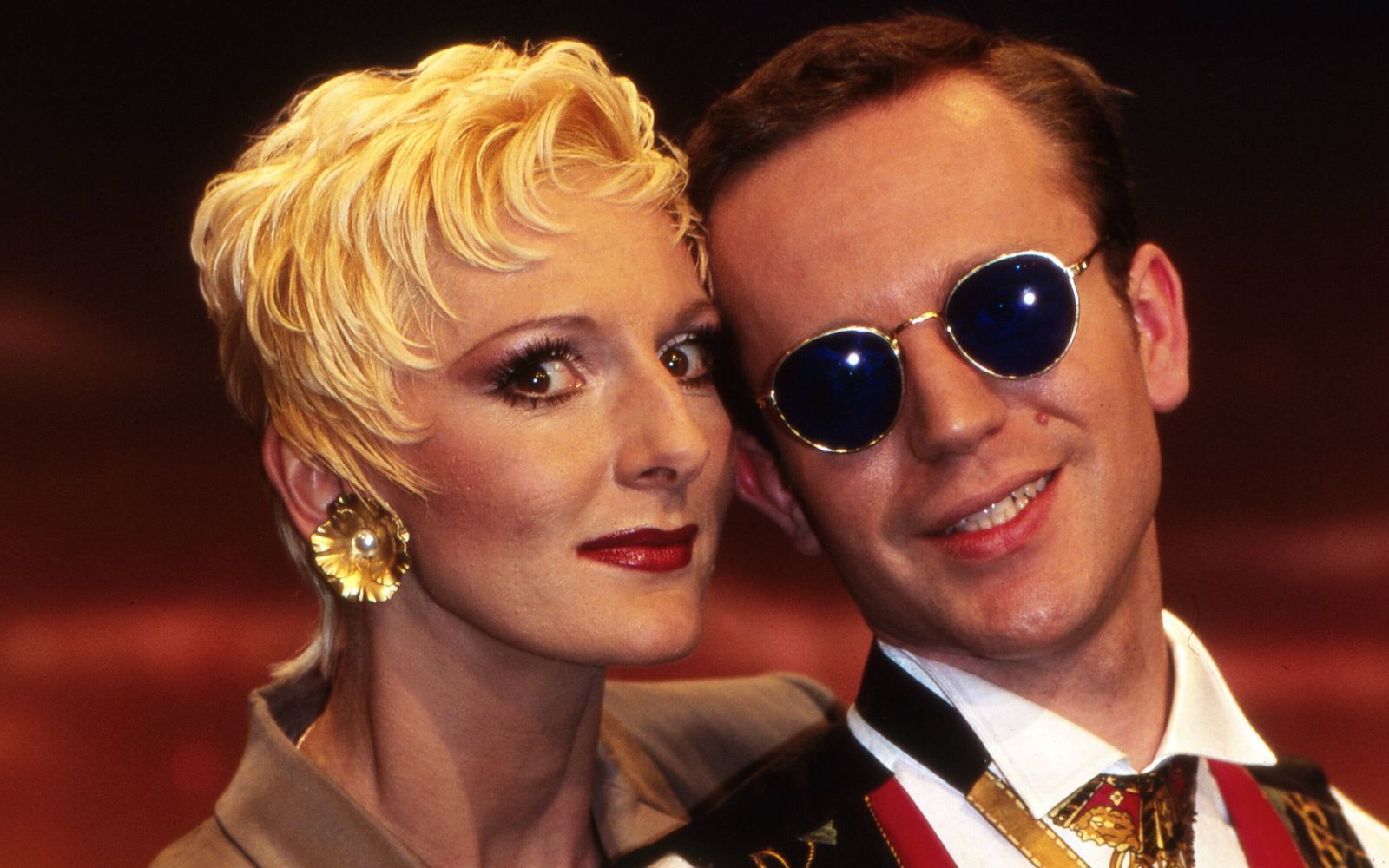 Désirée Nick und der Musiker Christoph Wagner arbeiteten in den frühen 1990er-Jahren gemeinsam bei Theater- und Comedy-Projekten in Berlin. (Bild: IMAGO / United Archives)