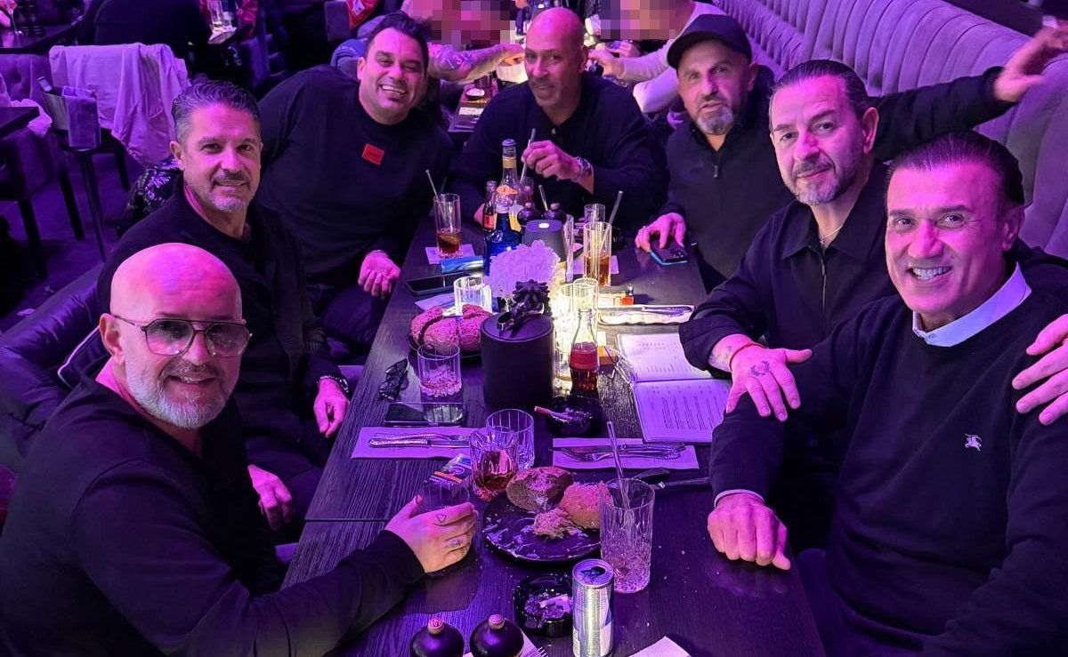 Gruppe im Restaurant