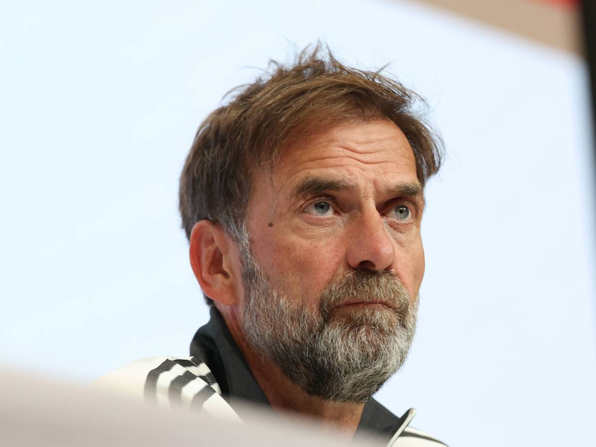 Pressekonferenz beim DFB mit Jürgen Klopp.