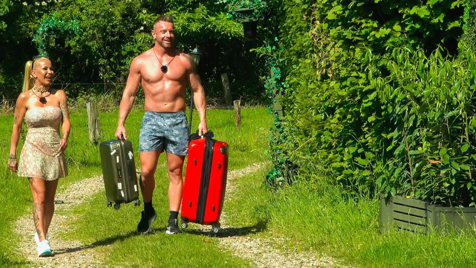 Neues Paar, neuer Stress: Ginger und Lukas ziehen ein. (Bild: RTL)
