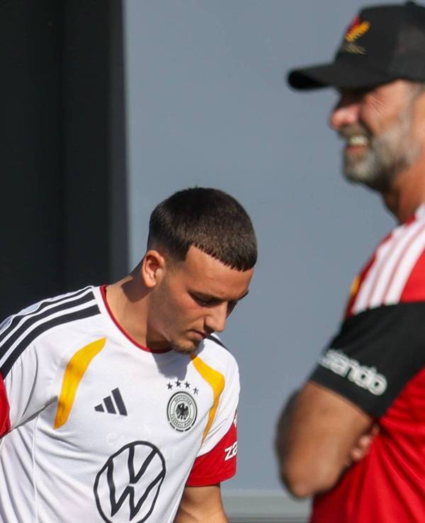 Said El Mala und Jürgen Klopp.