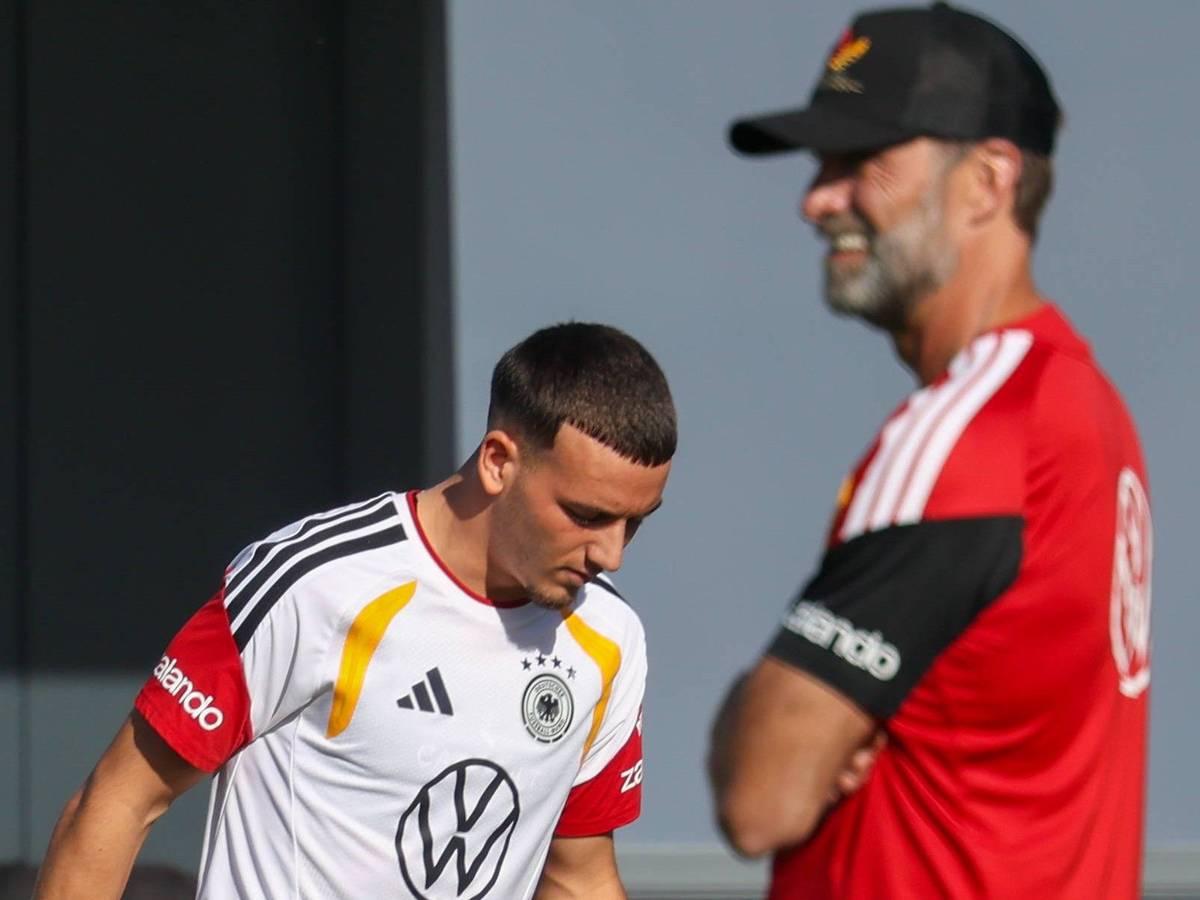 Said El Mala und Jürgen Klopp.