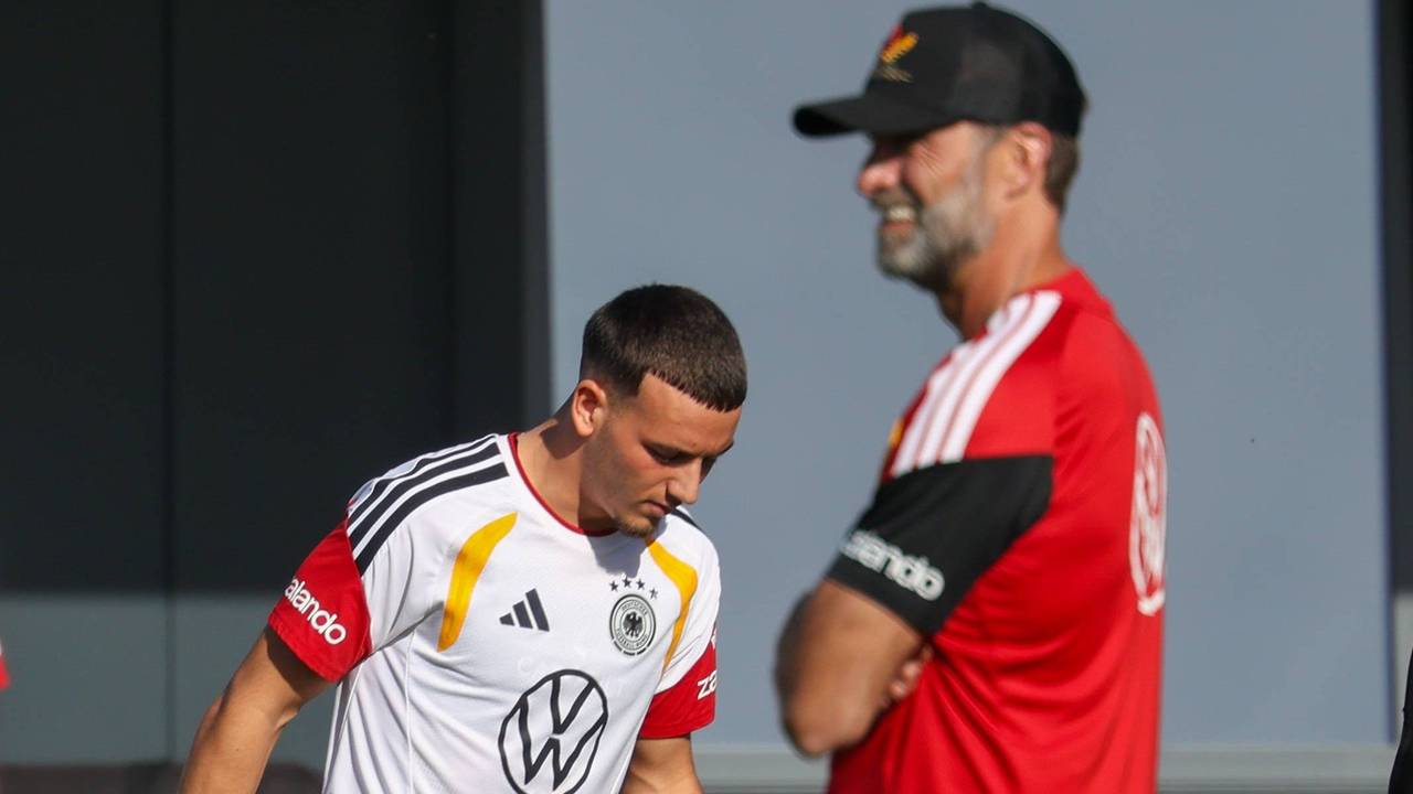 Said El Mala und Jürgen Klopp.