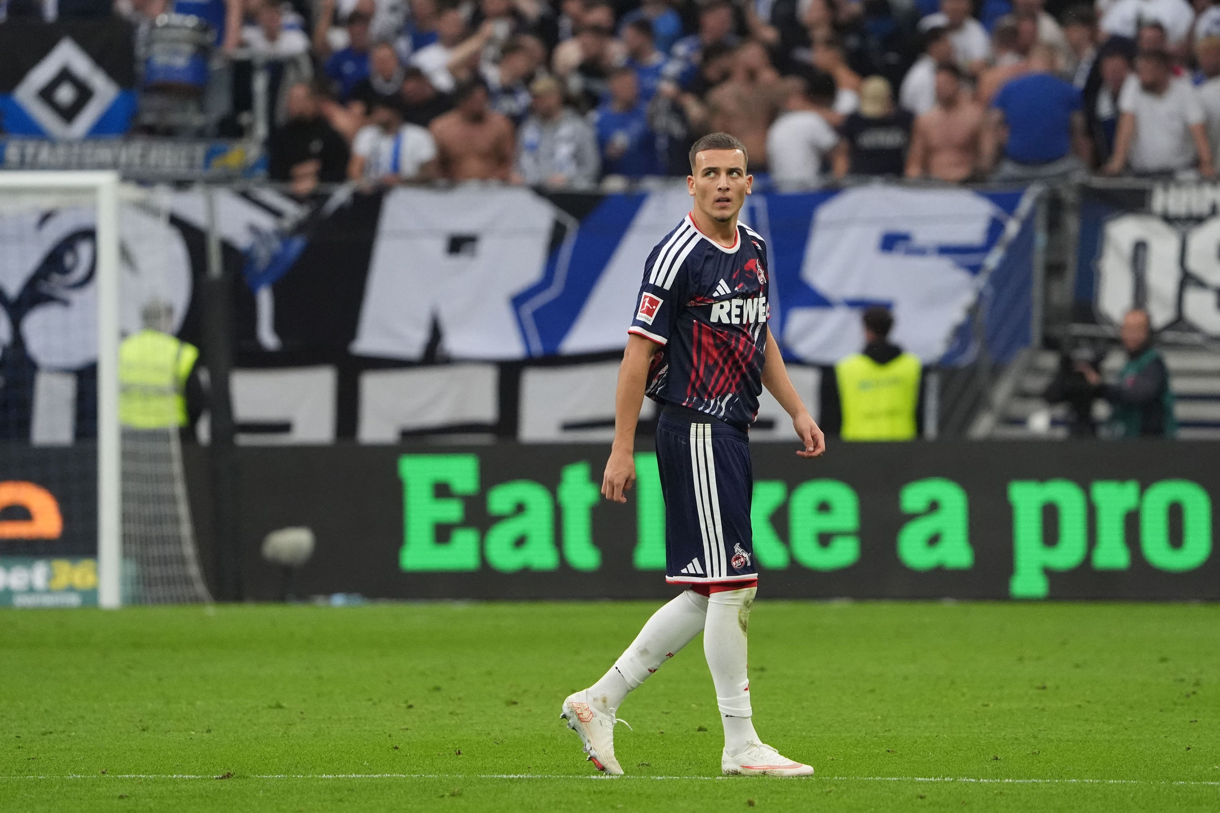 Said El Mala beim Spiel gegen den HSV.
