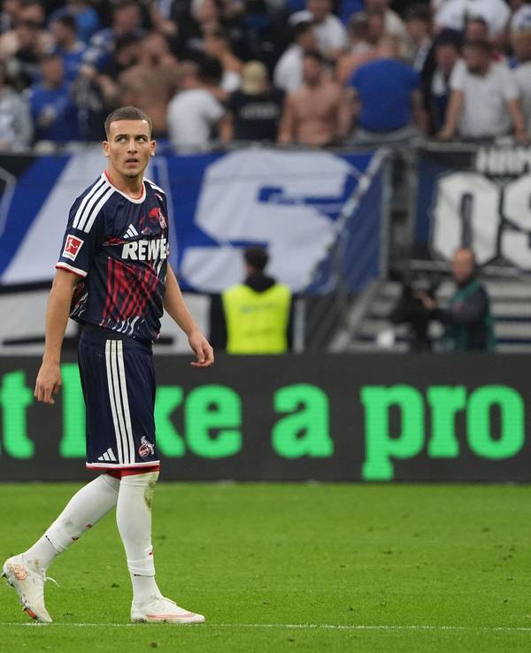 Said El Mala beim Spiel gegen den HSV.