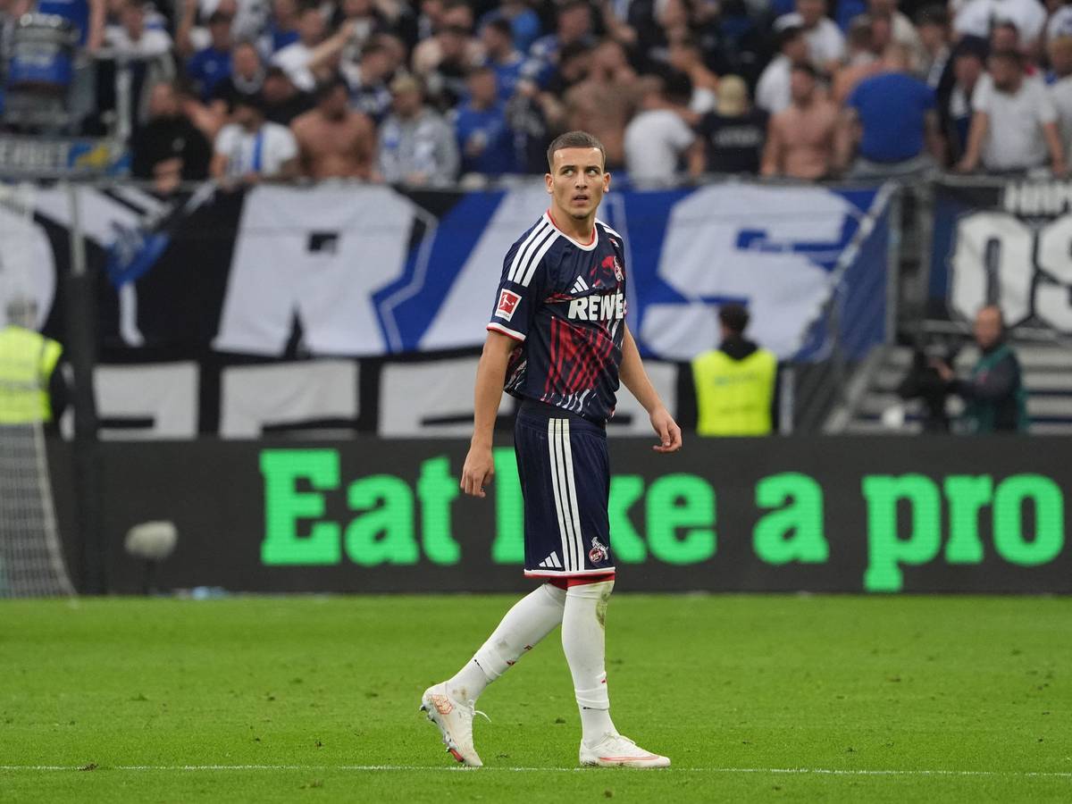 Said El Mala beim Spiel gegen den HSV.