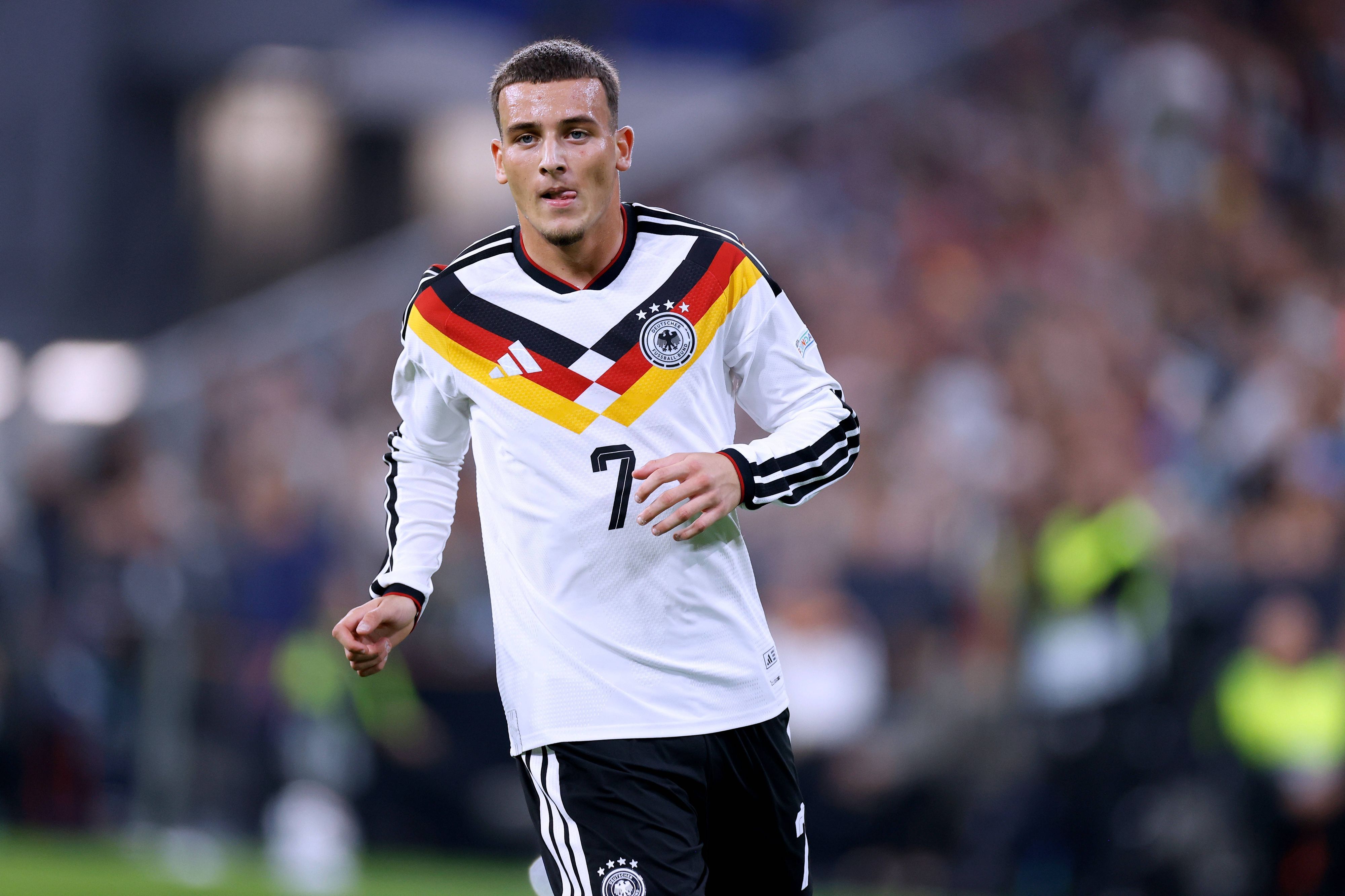 Said El Mala im Einsatz für die deutsche Nationalmannschaft.