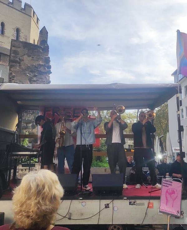 In der Kölner Südstadt gibt es heute Proteste.