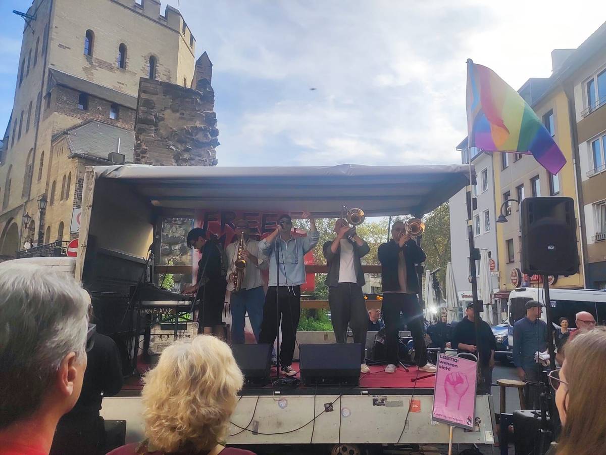 In der Kölner Südstadt gibt es heute Proteste.