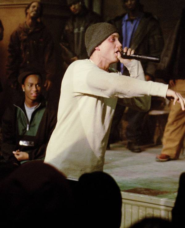 Kein echtes Biopic, aber authentisch wie kaum ein anderer Musikfilm: „8 Mile“ mit Rap-Superstar Eminem. (Bild: Universal)