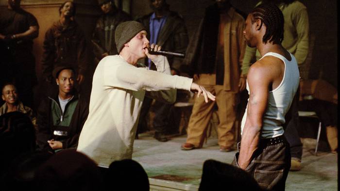 Kein echtes Biopic, aber authentisch wie kaum ein anderer Musikfilm: „8 Mile“ mit Rap-Superstar Eminem. (Bild: Universal)