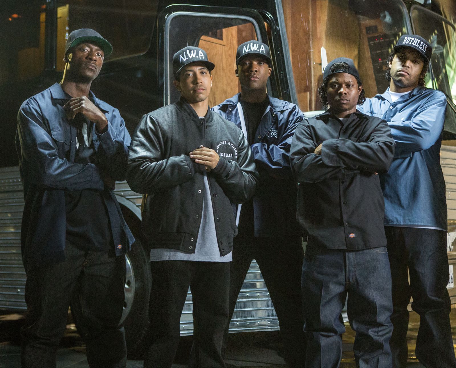 „Straight Outta Compton“ erzählt die Geschichte der legendären HipHop-Band N.W.A.  (Bild: Universal Pictures / Jaimie Trueblood)