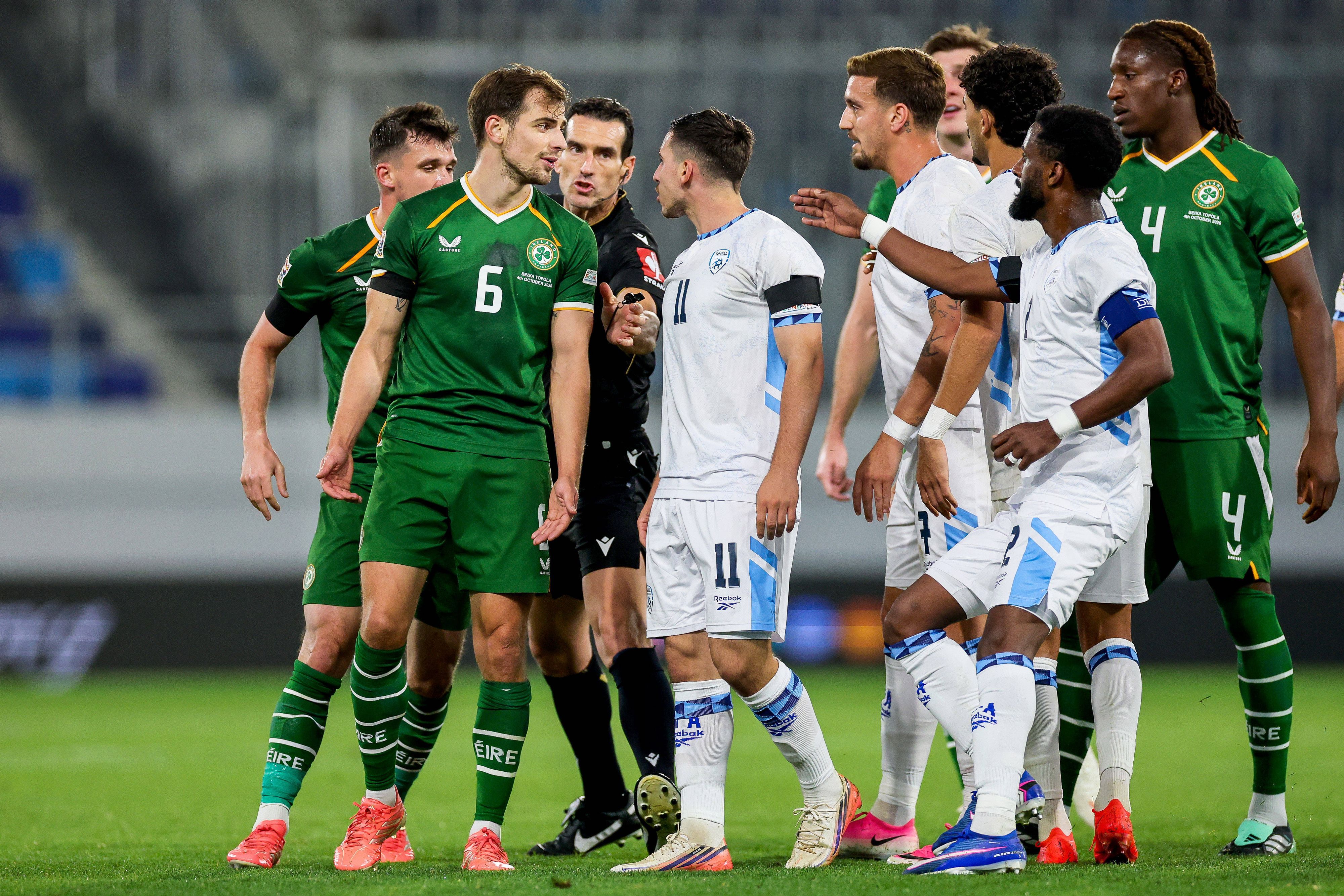 Beim Rückspiel zwischen Irland und Israel kam es zu Tumulten.