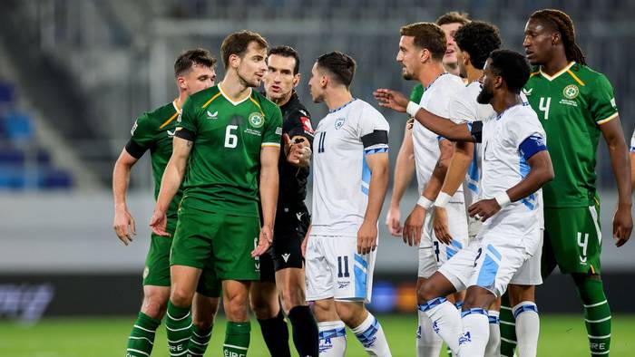 Beim Rückspiel zwischen Irland und Israel kam es zu Tumulten.