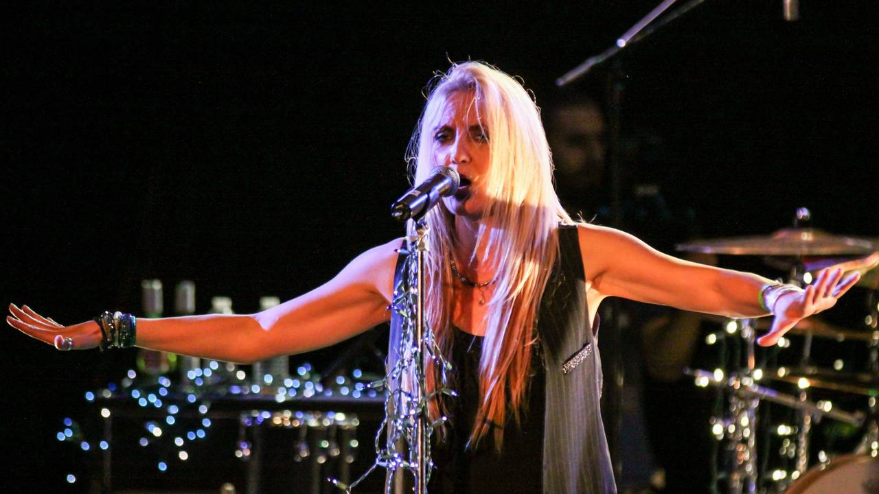 Sass Jordan bei einem Konzert in den USA.