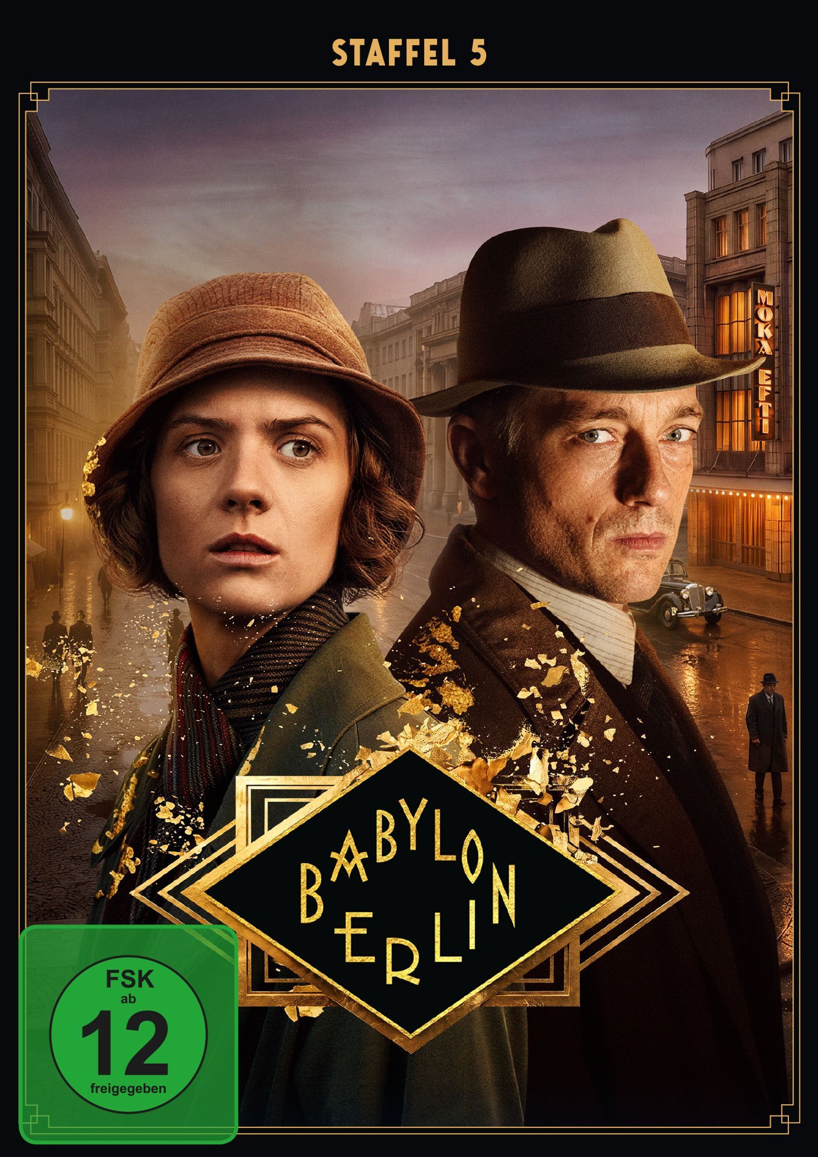 Eine der spektakulärsten deutschen Serien geht zu Ende. „Babylon Berlin“ erzählt in Staffel fünf von jenen sieben Schicksals-Wochen zwischen 30. Januar und 23. März 1933, in denen Deutschland die Weimarer Republik verlor und Hitler die Macht übernahm.  (Bild: Leonine)