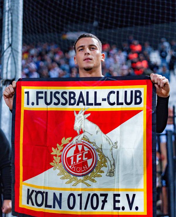 Said El Mala nach dem DFB-Spiel gegen Griechenland.