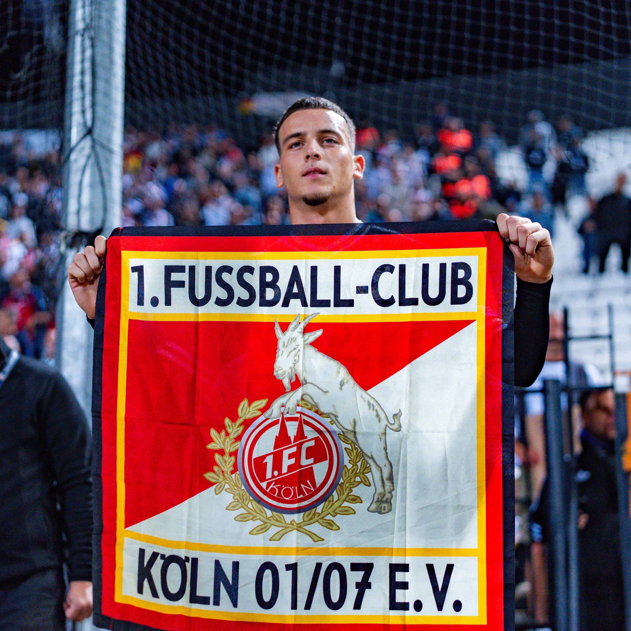 Said El Mala nach dem DFB-Spiel gegen Griechenland.