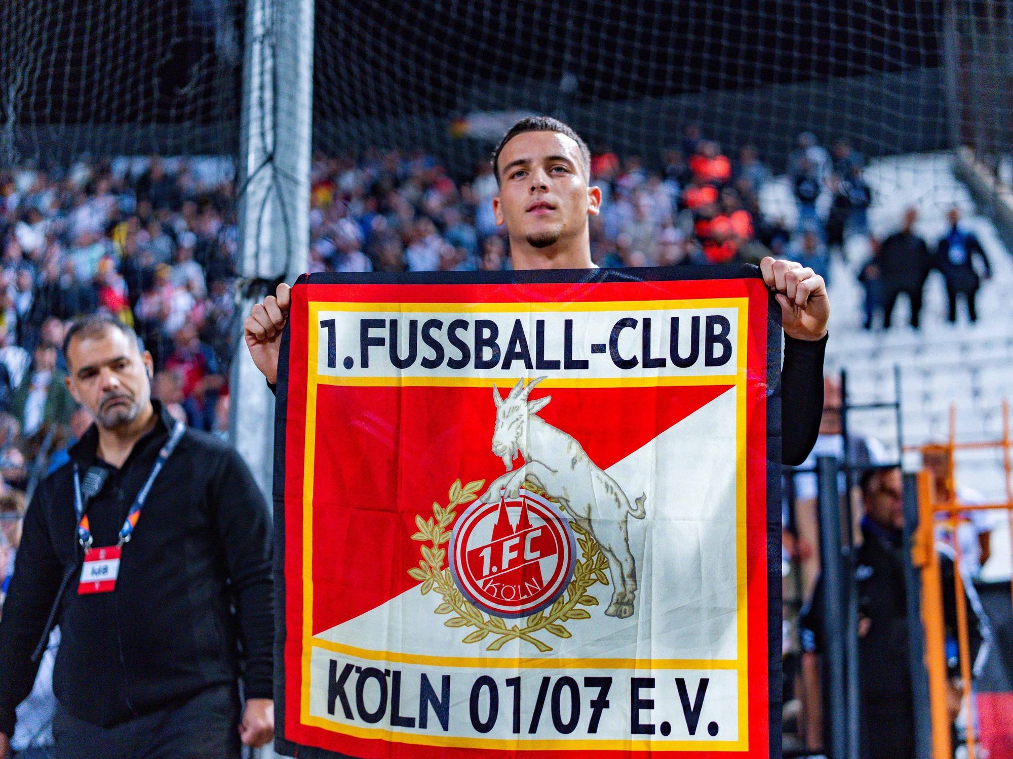 Said El Mala nach dem DFB-Spiel gegen Griechenland.