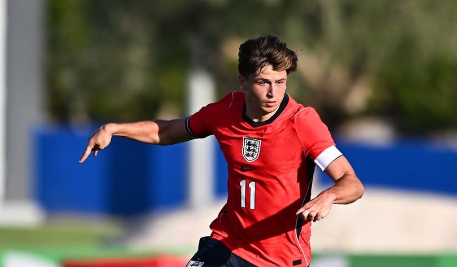 Mikey Moore für England im Einsatz
