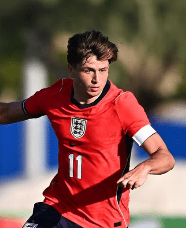 Mikey Moore für England im Einsatz
