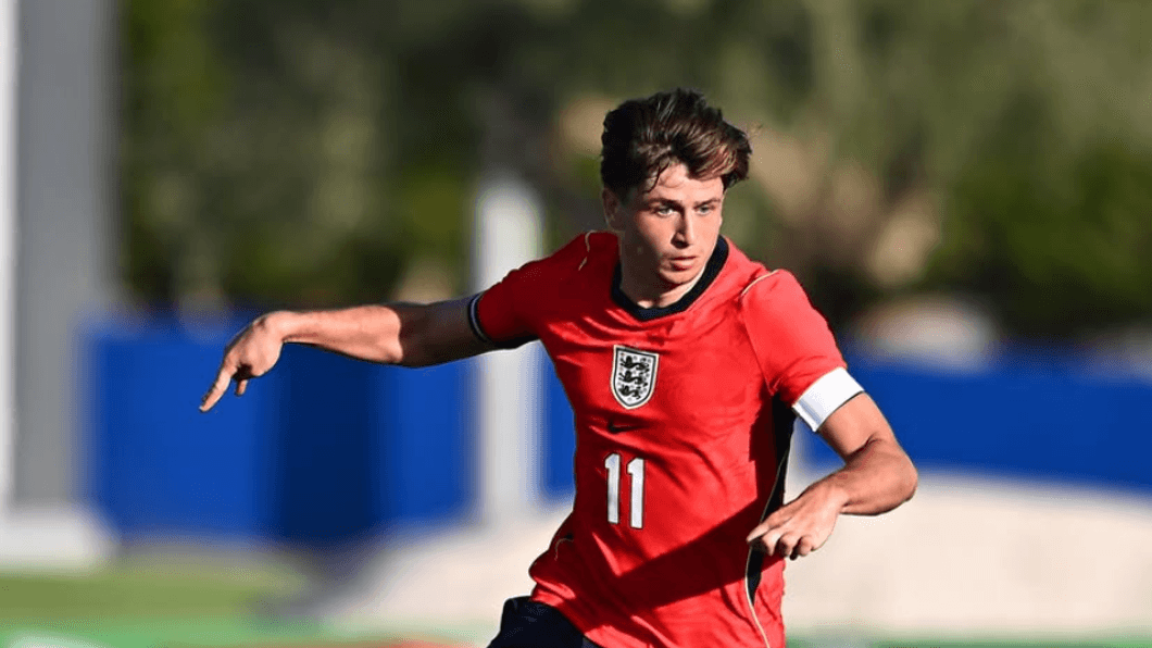 Mikey Moore für England im Einsatz