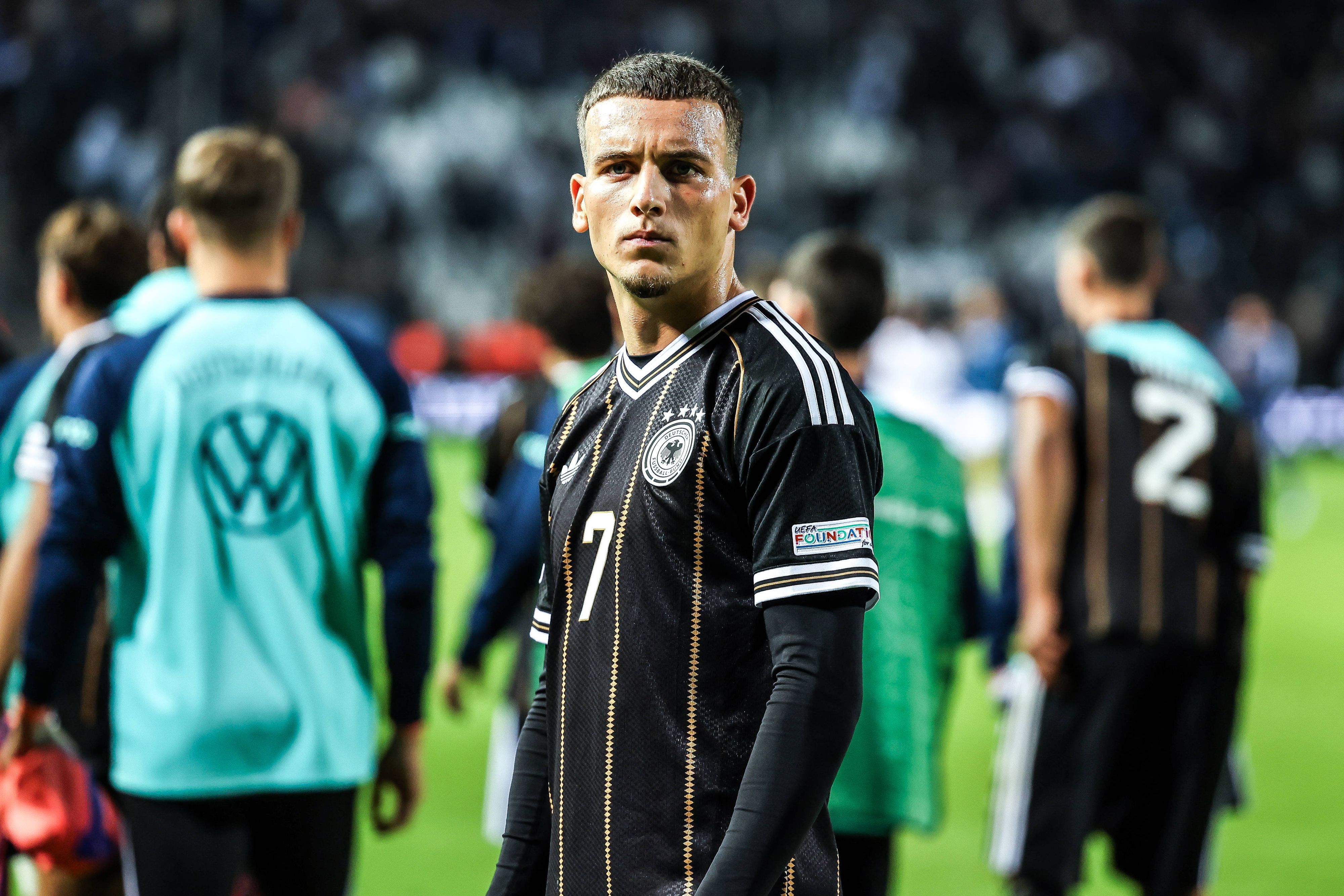 Kölns Said El Mala im Dress der Nationalmannschaft.