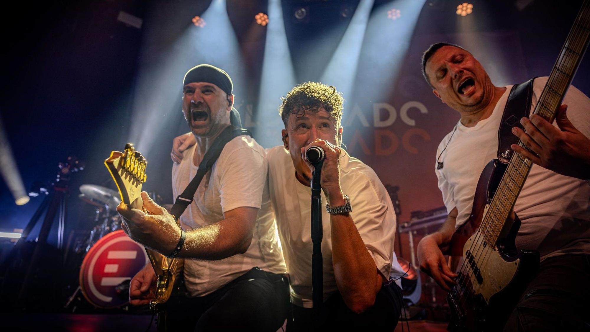 Die Band Eldorado beim Konzert im Gloria.