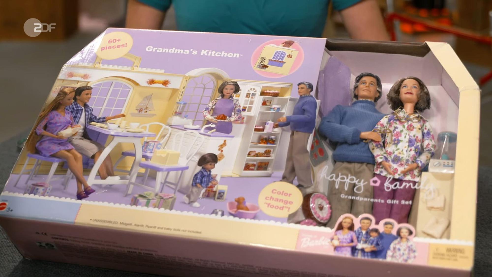 Jos van Katwijk bezahlte 280 Euro für das Barbie-Set. (Bild: ZDF)