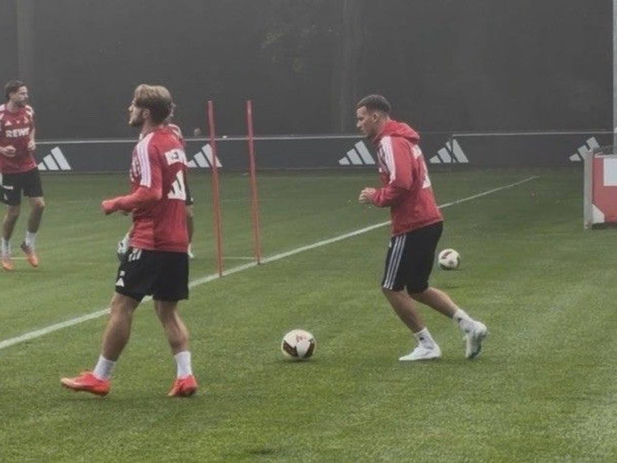 Said El Mala und Jan Thielmann trainieren beim 1. FC Köln.