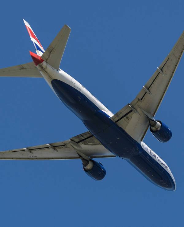 Eine Boeing 777 von British Airways geriet in eine Notlage.