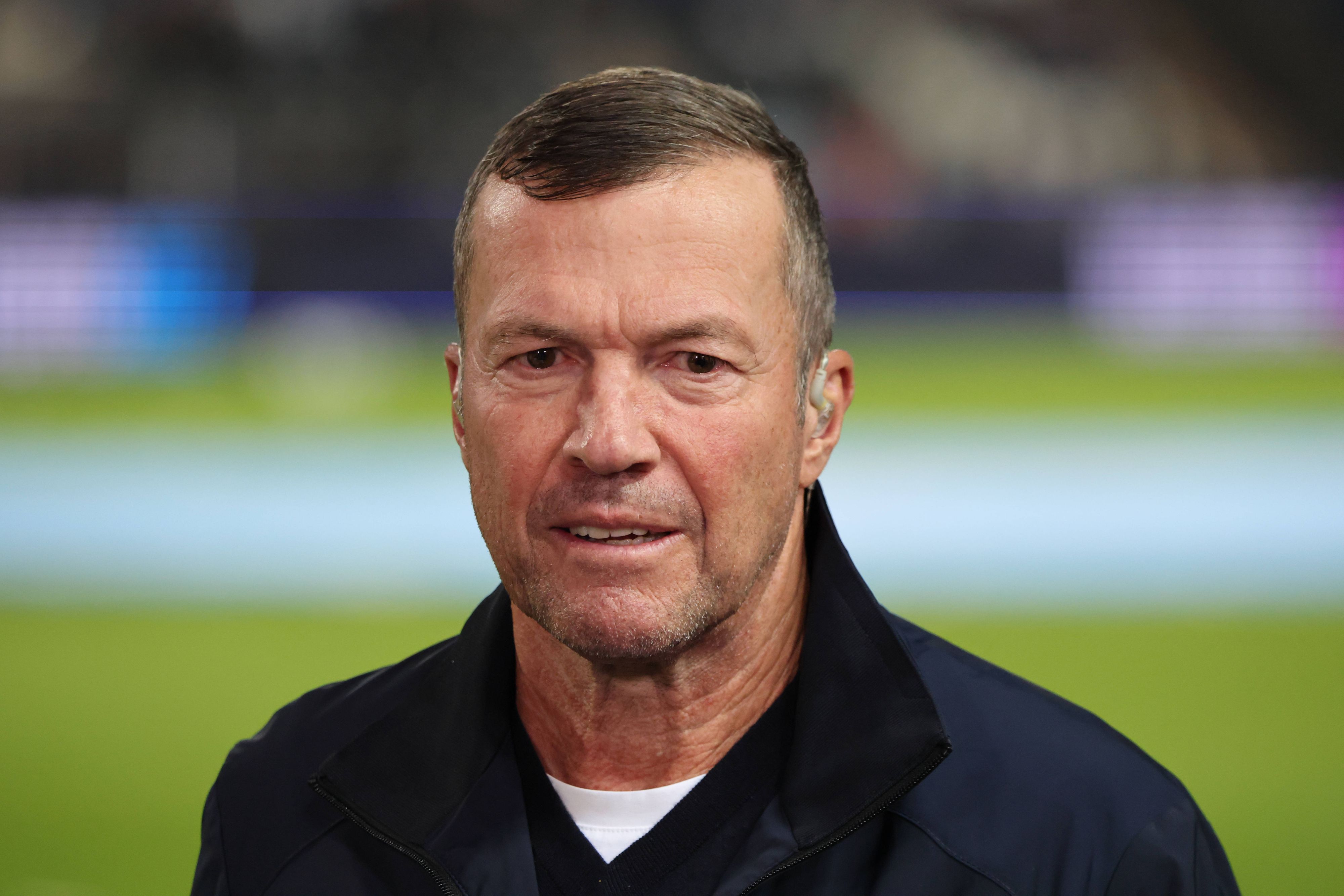 TV-Auftritt als Experte von Lothar Matthäus.