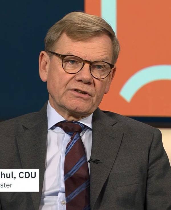 Außenminister Johann Wadephul sprach bei „Pinar Atalay“ über den russischen Krieg gegen die Ukraine. (Bild: ntv)