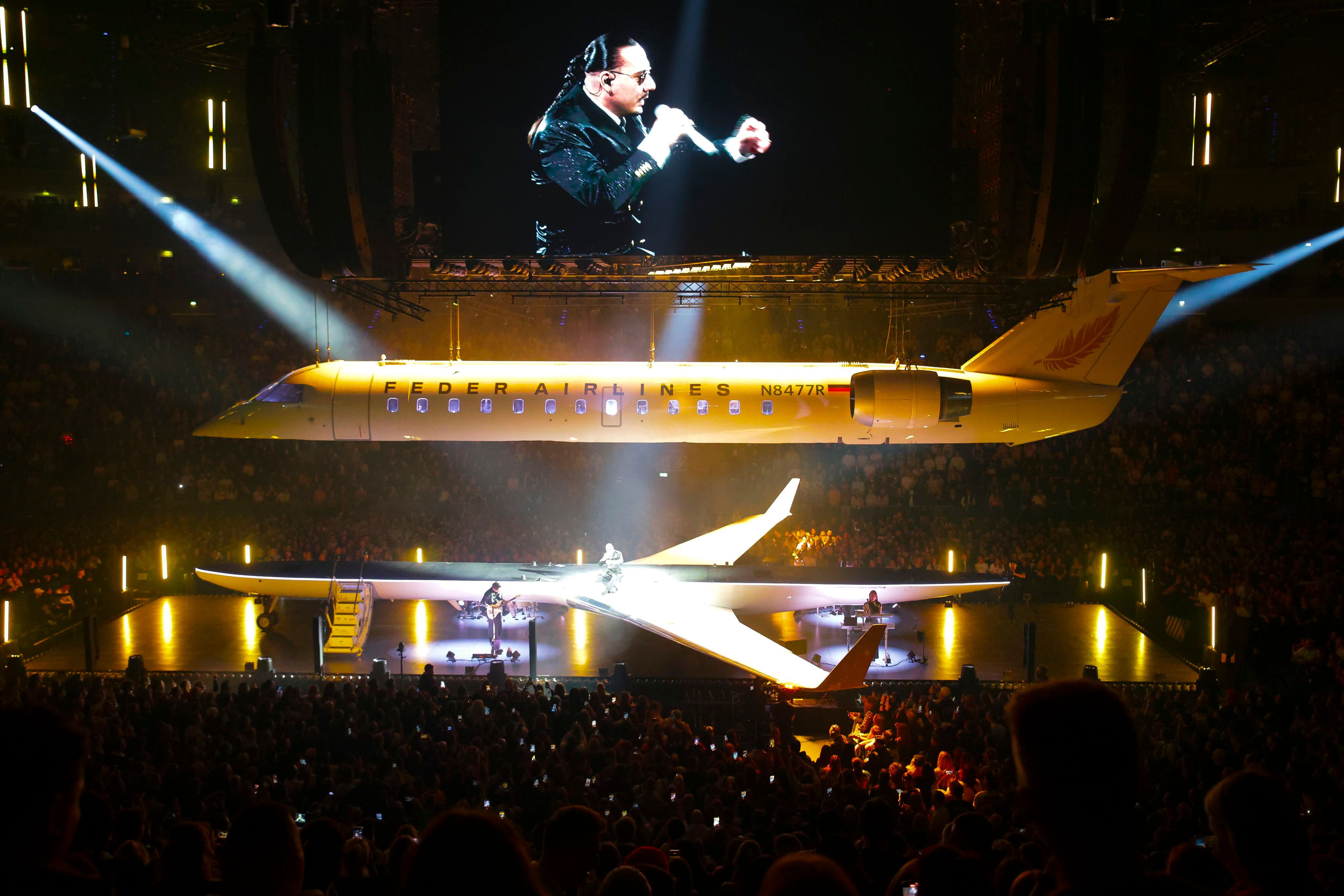 Apache 207 bei seinem Konzert in der Kölner Lanxess-Arena