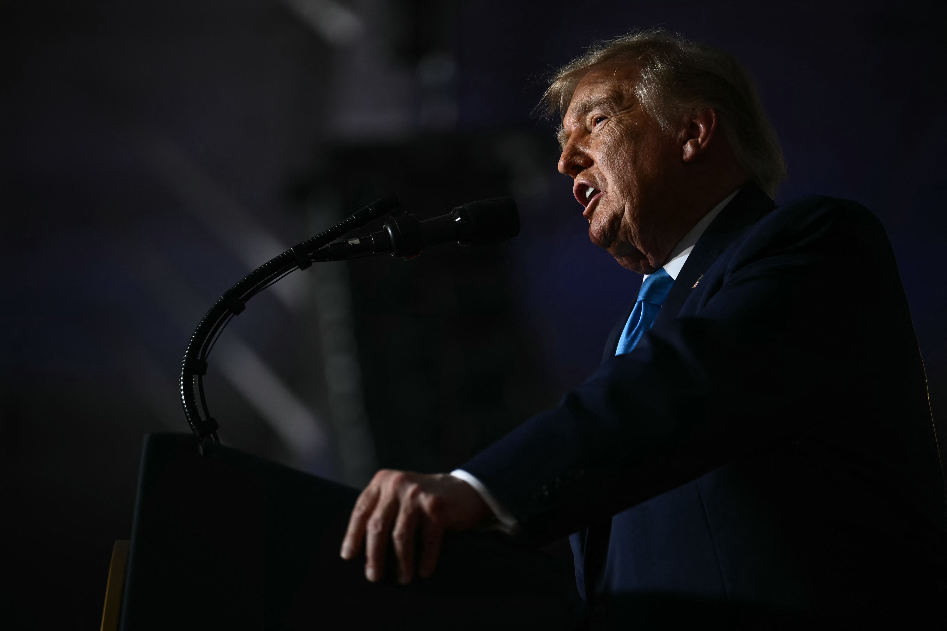 US-Präsident Donald Trump, hier am 5. Oktober bei einer Wahlveranstaltung in Nebraska, kündigte an, alles zu versuchen, um die Zwischenwahlen für sich zu gewinnen.