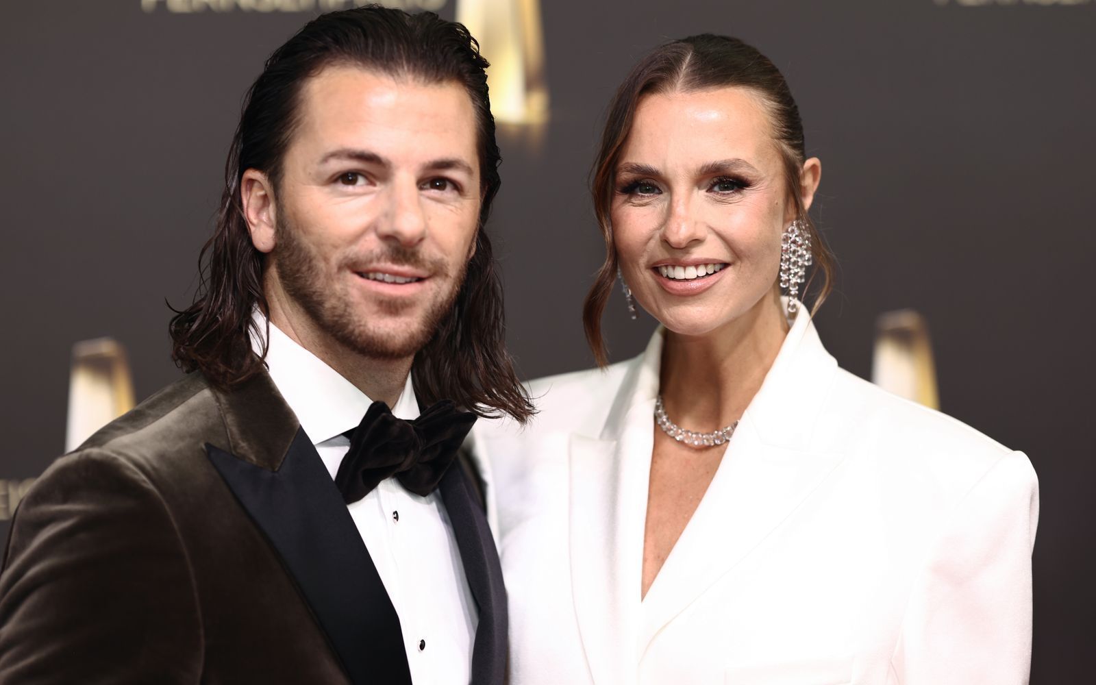 Riccardo Basile und Laura Wontorra erwarten ihr erstes Kind. (Bild: 2026 Getty Images/Joshua Sammer)