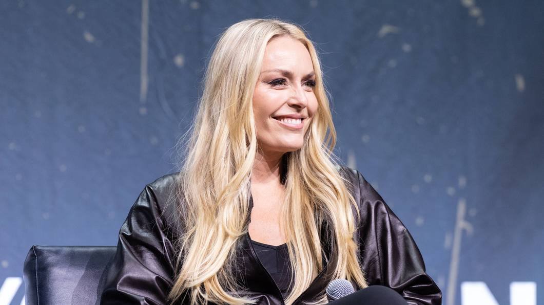 Lindsey Vonn bei einem Podiumsgespräch in New York