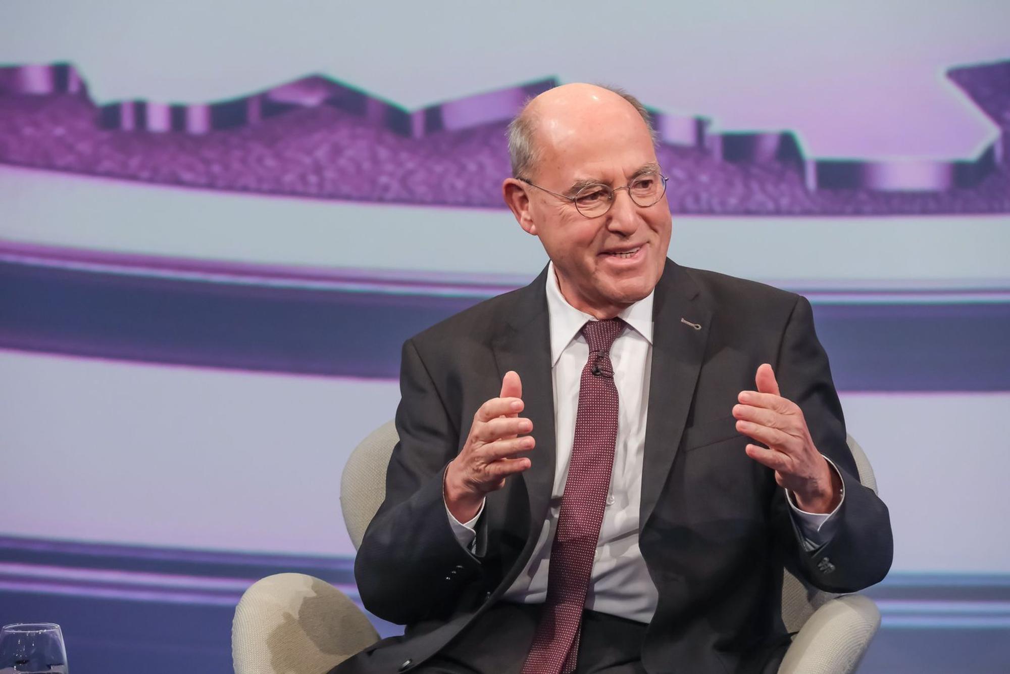 Gregor Gysi betonte bei „Maischberger“: „Die Leugnung des Existenzrechts von Israel ist indiskutabel.“ (Bild: WDR / Oliver Ziebe)