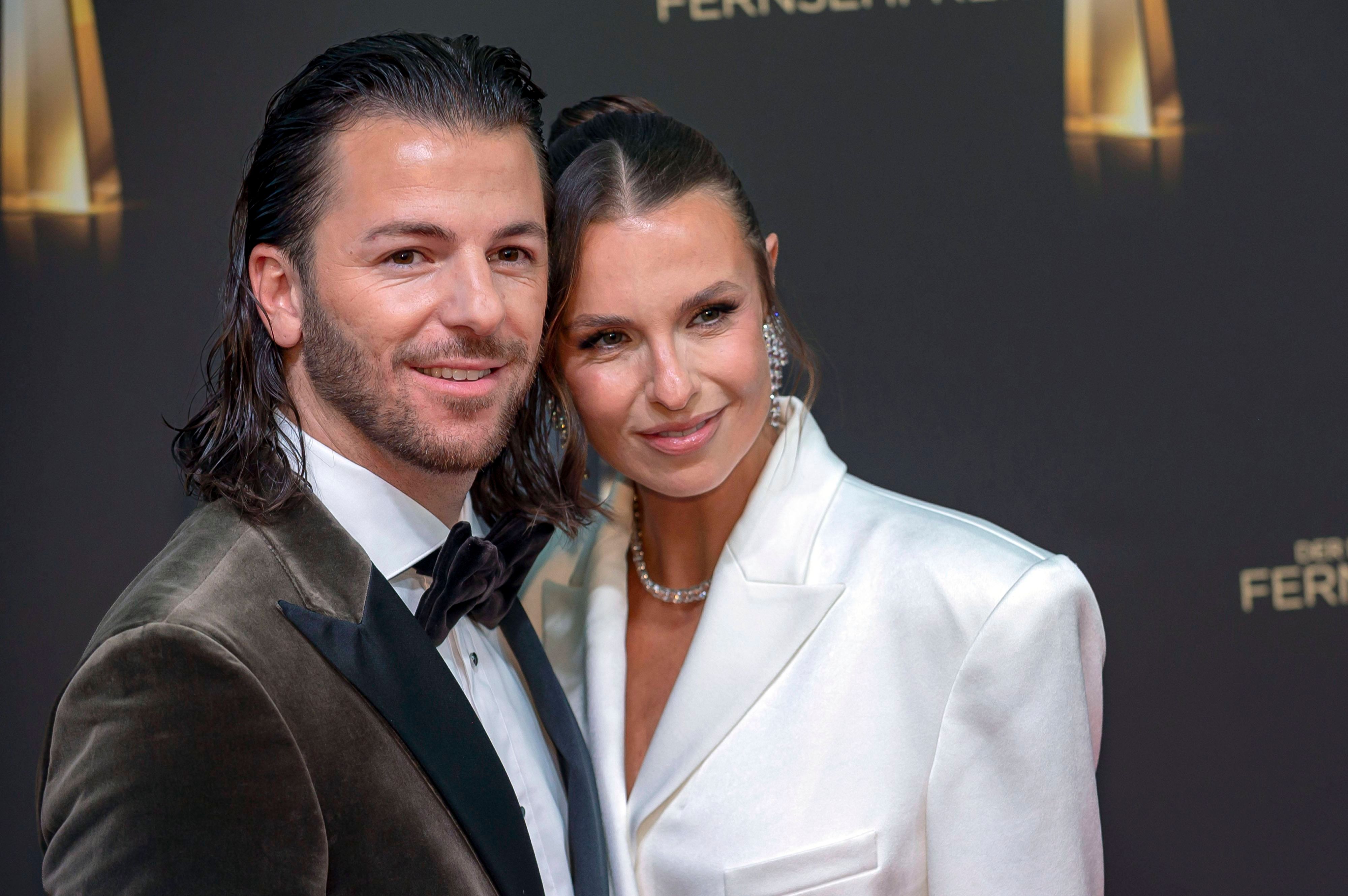 Riccardo Basile und Laura Wontorra