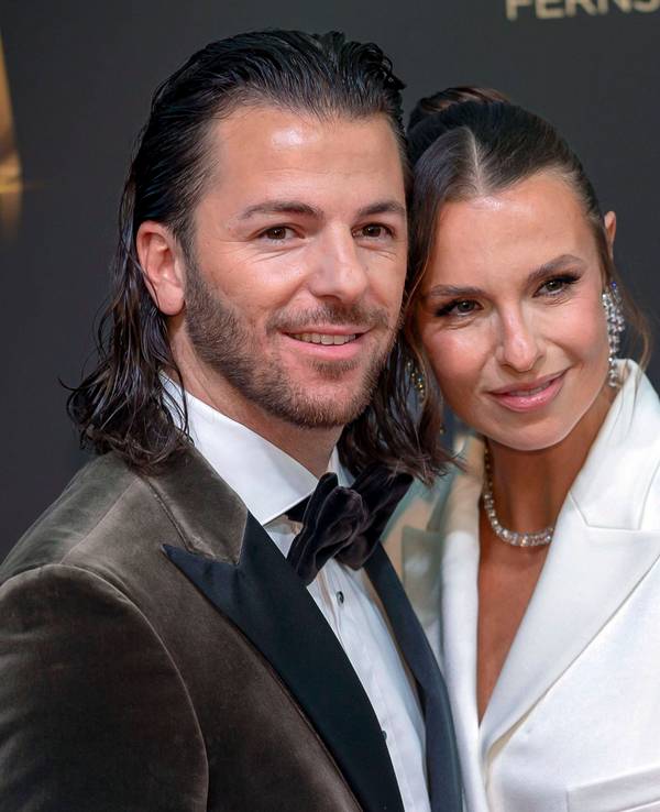 Riccardo Basile und Laura Wontorra