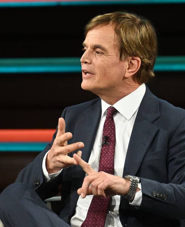 AfD-Politiker Bernd Baumann sprach bei „Markus Lanz“ unter anderem über die Wahl seines Parteikollegen zum Landtagspräsident in Sachsen-Anhalt. (Bild: ZDF/Cornelia Lehmann)