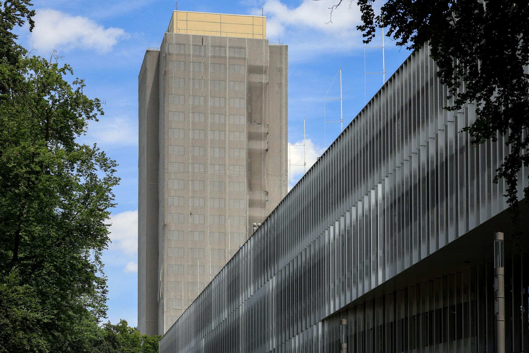 Der Wohnturm des Kölner Studierendenwerkes (Bild von 2024)