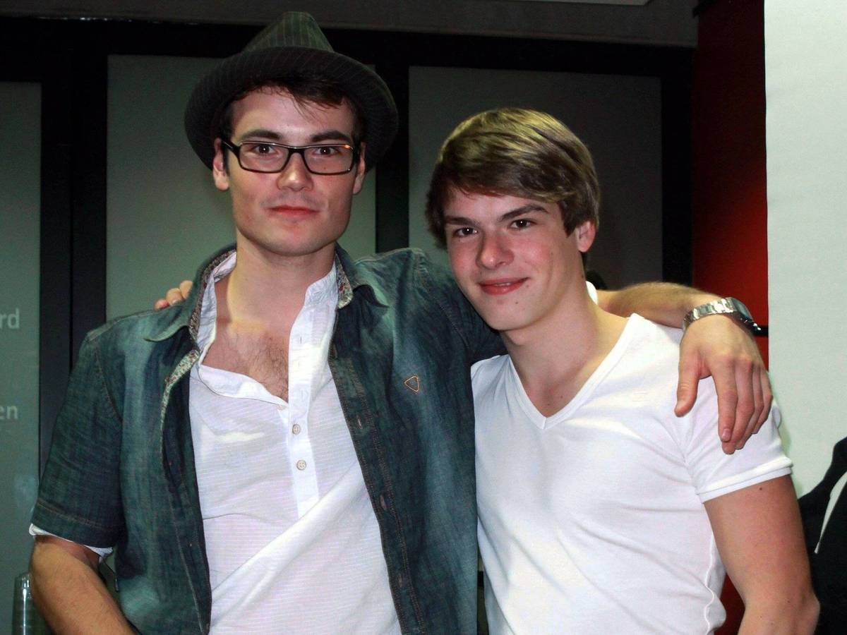 Soapdarsteller Michael N.Kuehl (links) und Marvin Linke (2011): Linke spricht offen über seine Sex-Sucht.