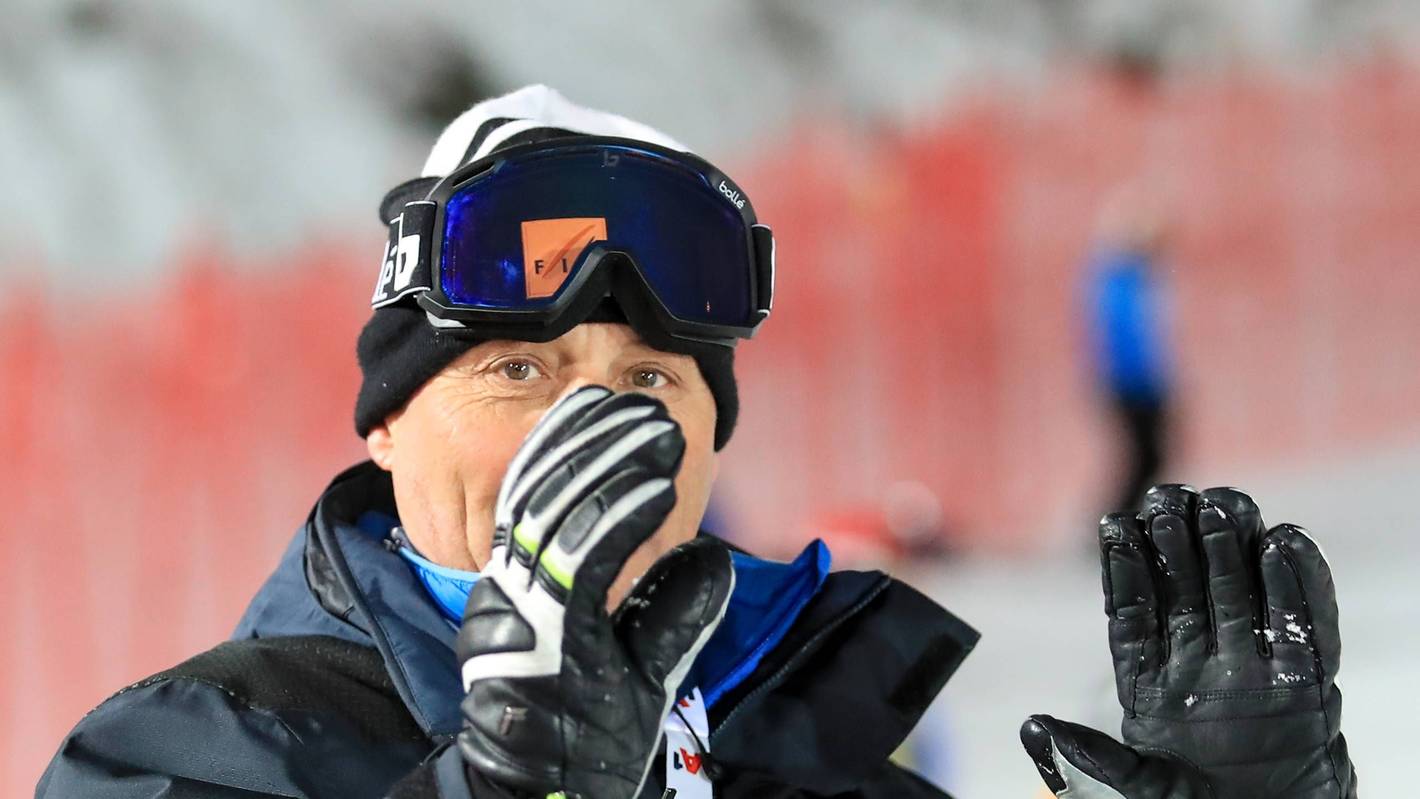 Markus Waldner in Skikleidung mit Skibrille.